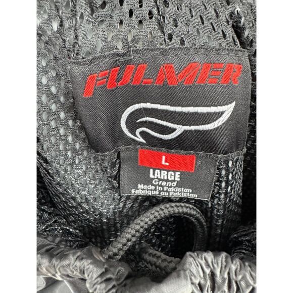 Fulmer Mesh Lined Motorcycle Rain Pants Men's Size Large Black - Picture 8 of 13